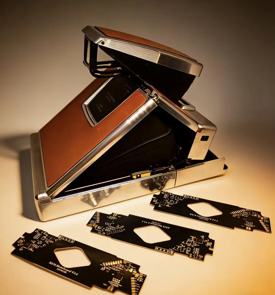 Figure 1-1 SX70 camera and K boards (source cover photo)